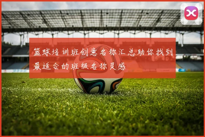 篮球培训班创意名称汇总助你找到最适合的班级名称灵感